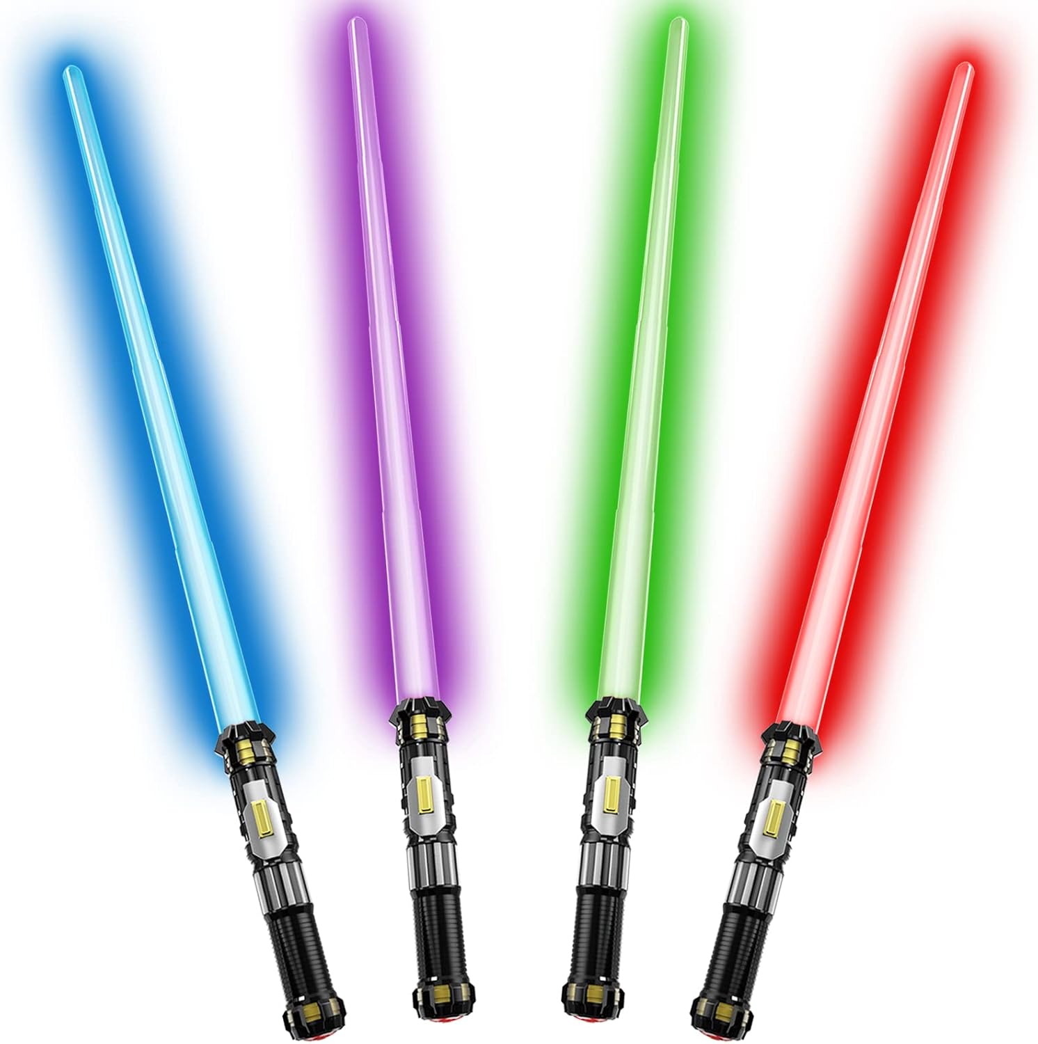 4-Piece LED Space Saber Set for Kids Adults