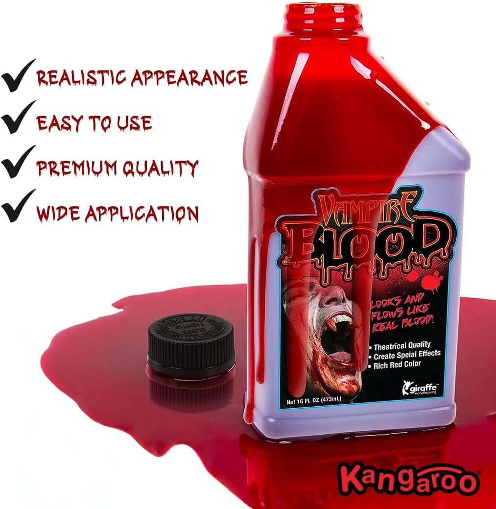 Kangaroo Fake Blood Legs Halloween Special Effects Makeup