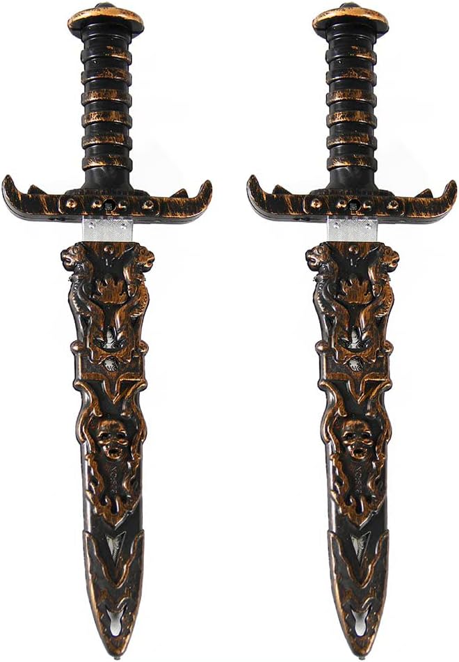 TAOUAJIANG 2-Piece Plastic Pirate Daggers