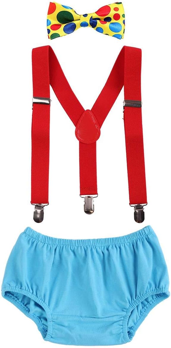 IWEMEK Baby Boys 1st Birthday Social Club Dress Up Set
