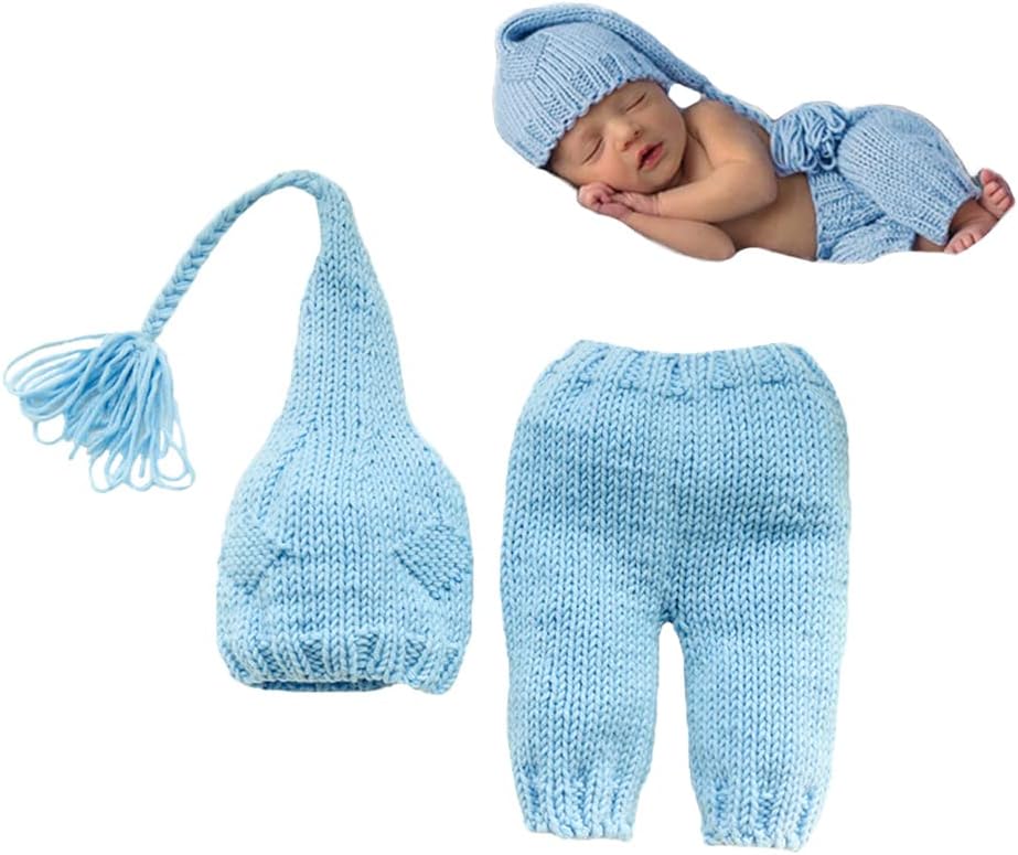 Newborn Baby Crochet Outfits Photo Shoot Sets
