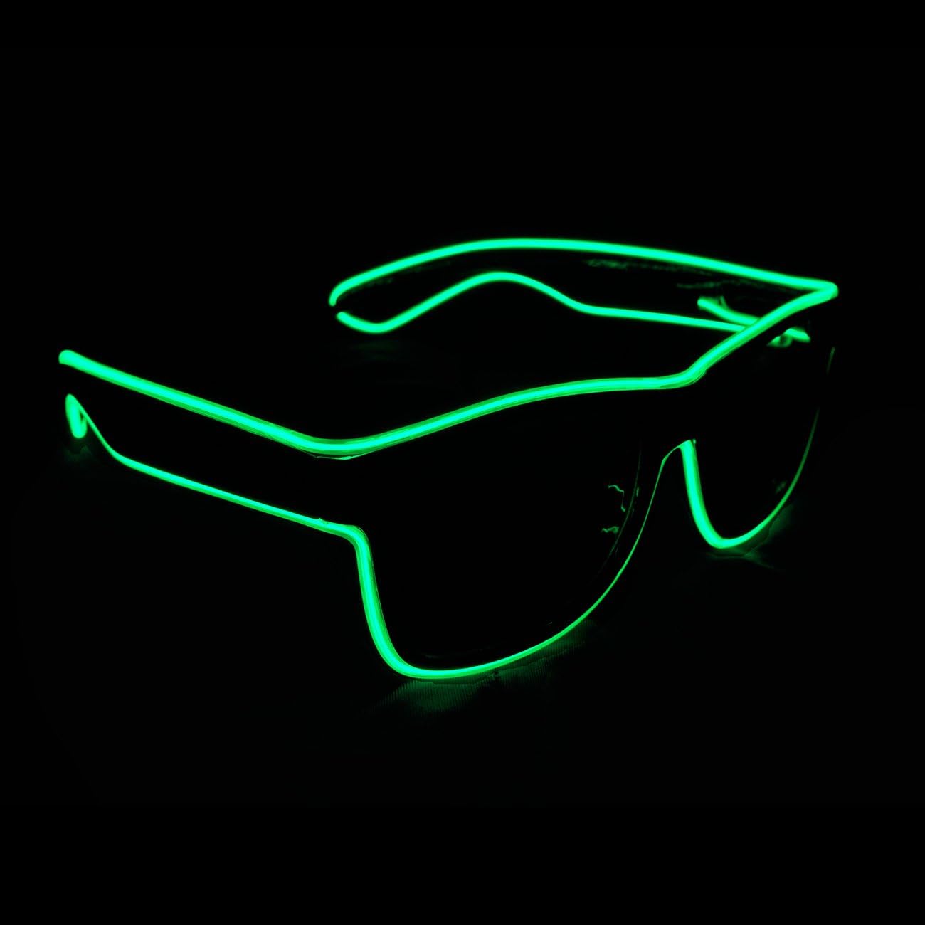 Aquat Light-up Neon Rave Glasses
