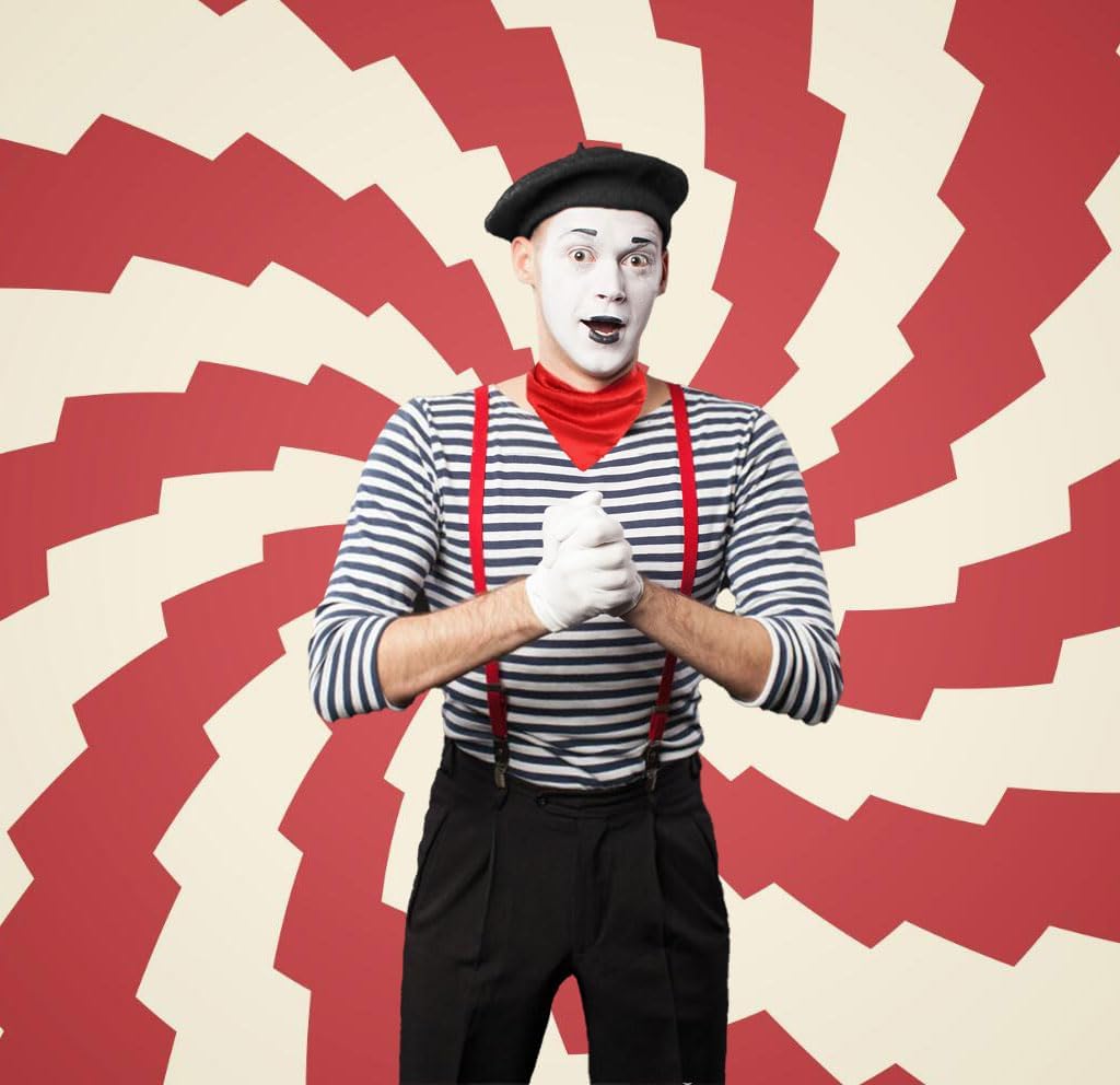 French Mime Look - Perfect Set for Occasions