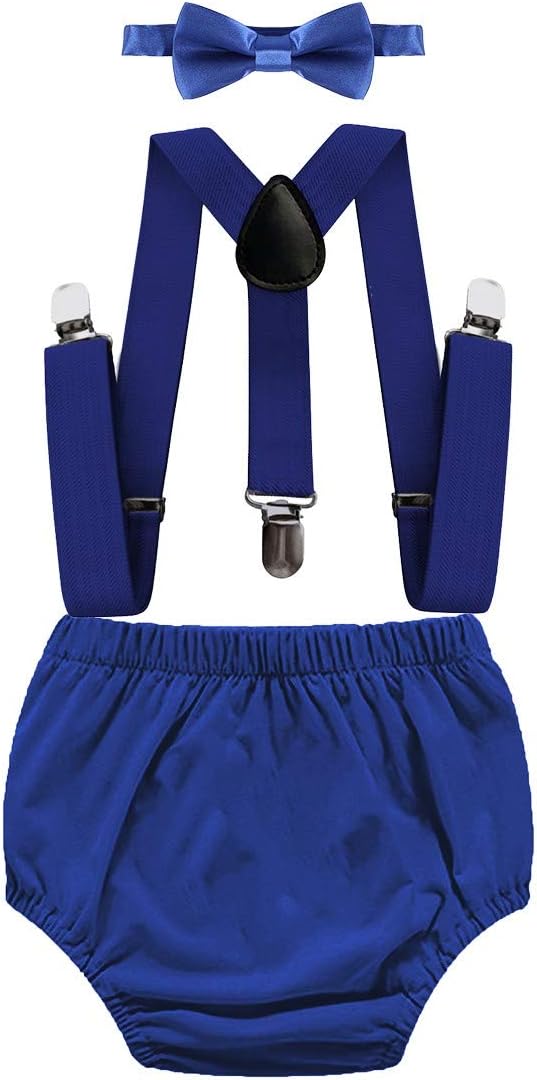 HIHCBF Baby Boys 1st2nd Birthday Cake Smash Outfit Set