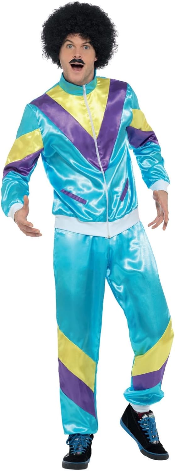 80s Shell Suit Costume Large
