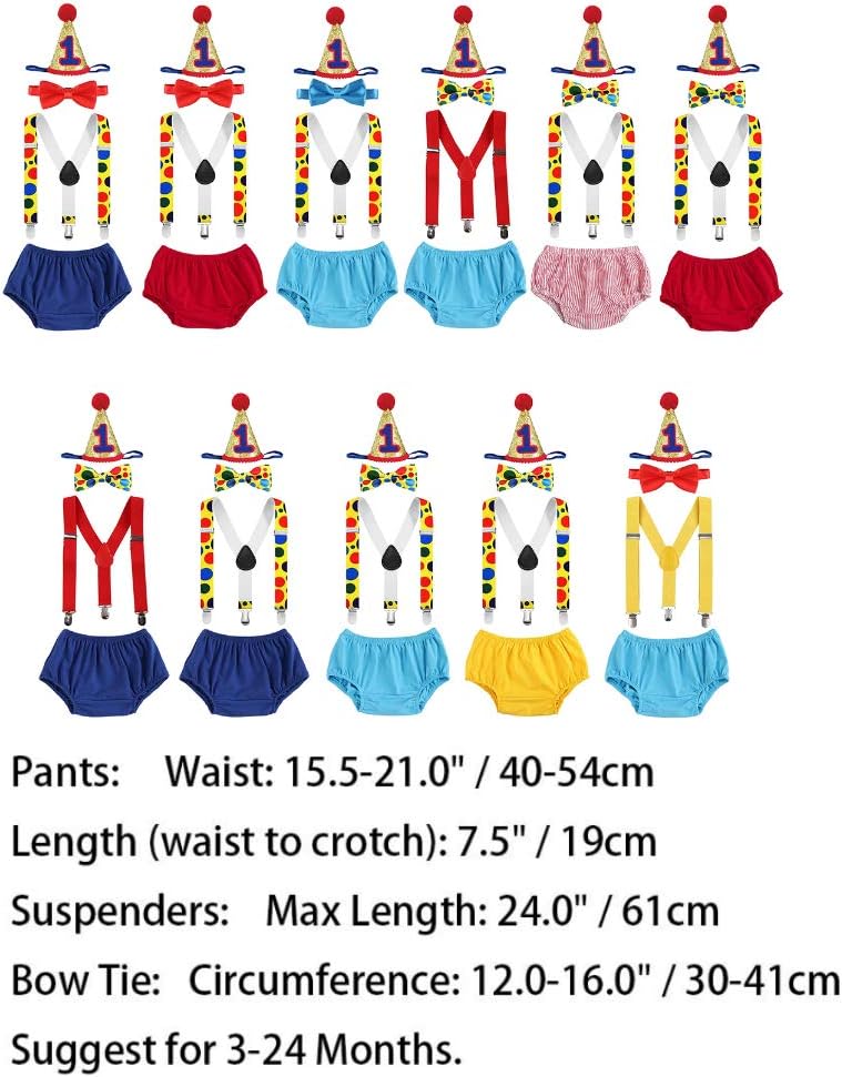 Baby Boys 1st 2nd Birthday Party Fun Circus Circuit Costume