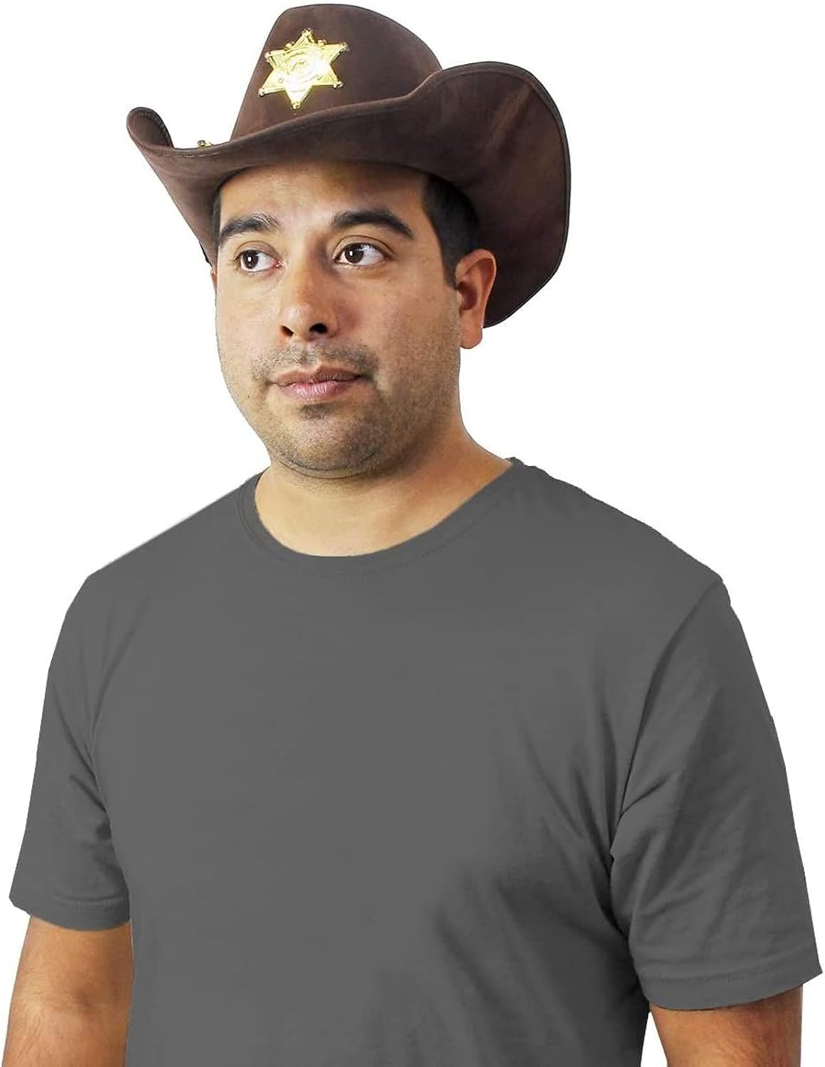 Juvale Cowboy Sheriffs Hat - Fun Party Outfit Costume