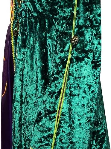 Winifred Sanderson Sisters Costumes Dress with Wig for Halloween Women
