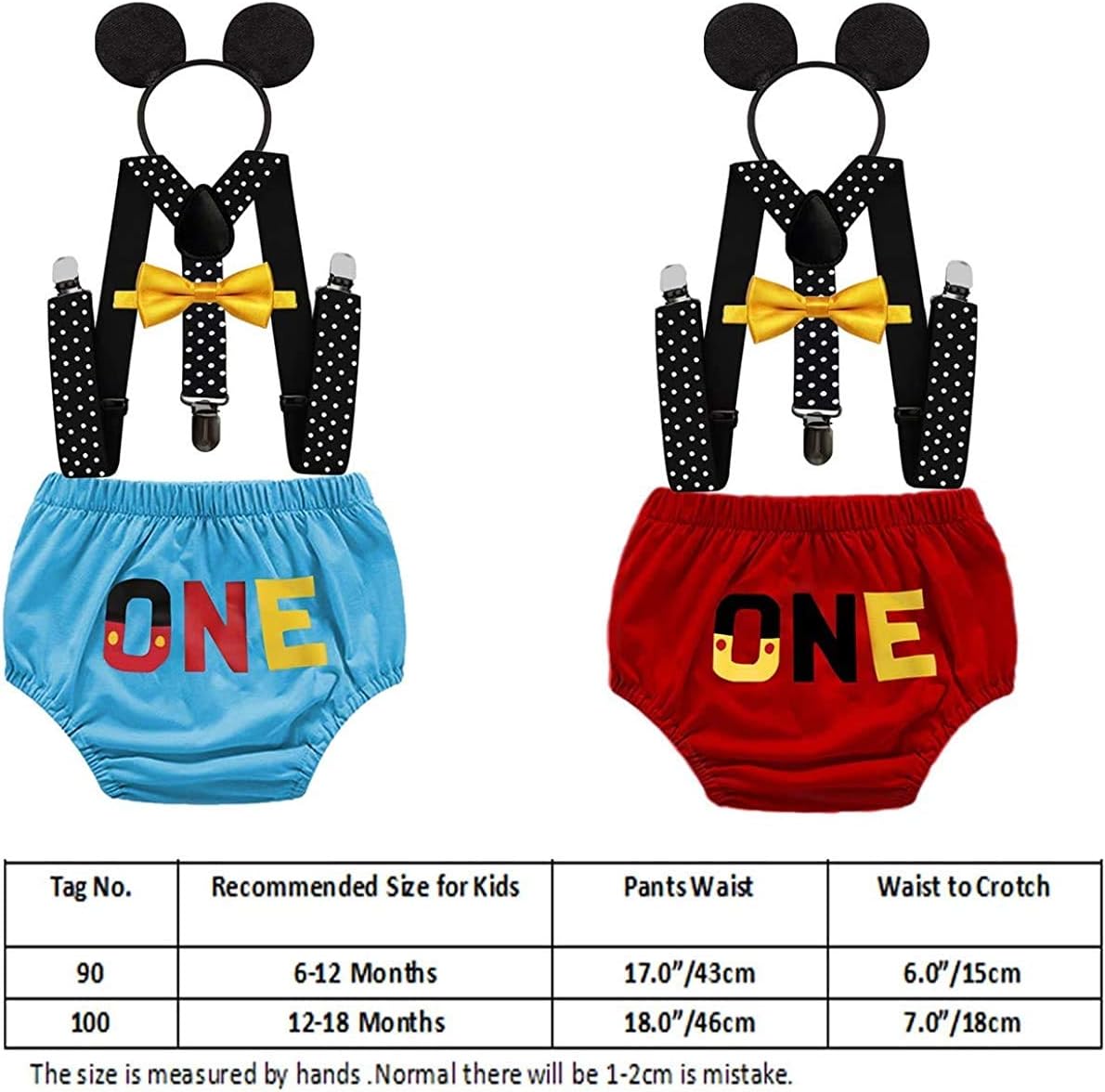 HIHCBF First Birthday Party Outfits for Babies