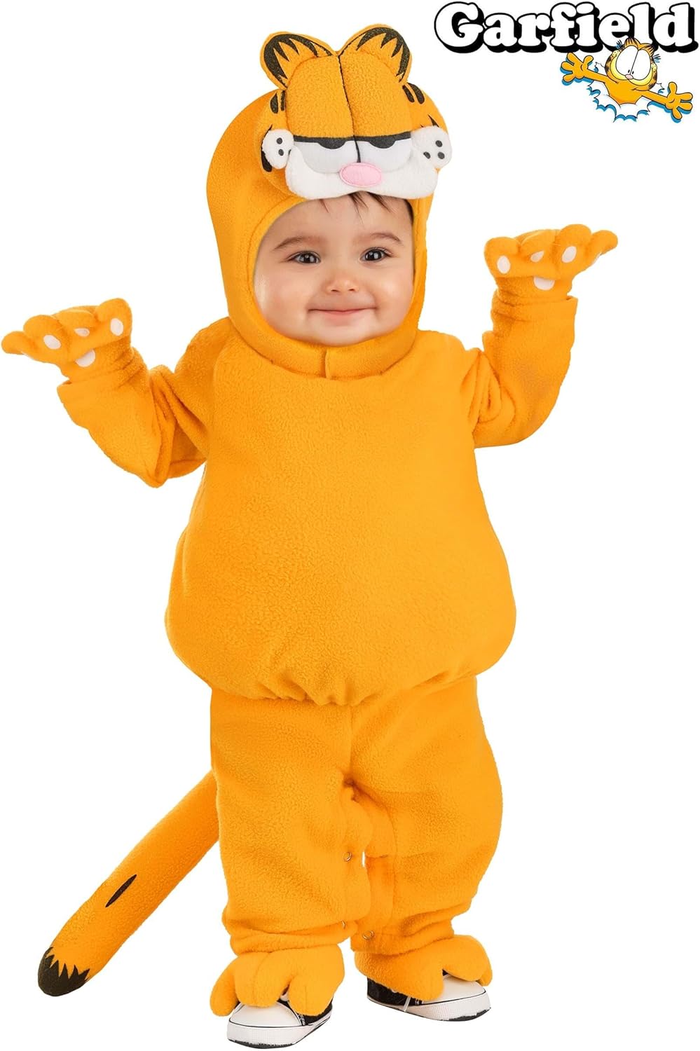 Garfield Cozy Halloween Outfit Adorable Infant Costume Perfect for Halloween
