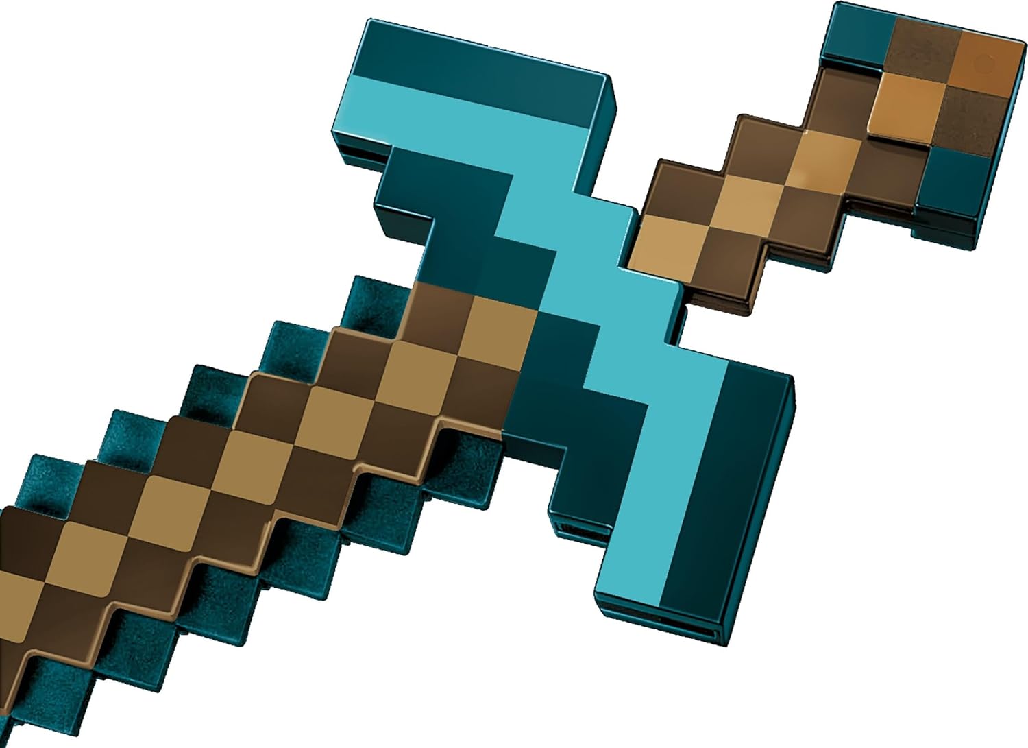 Transforming Minecraft Diamond Sword Pick-Axe Toy