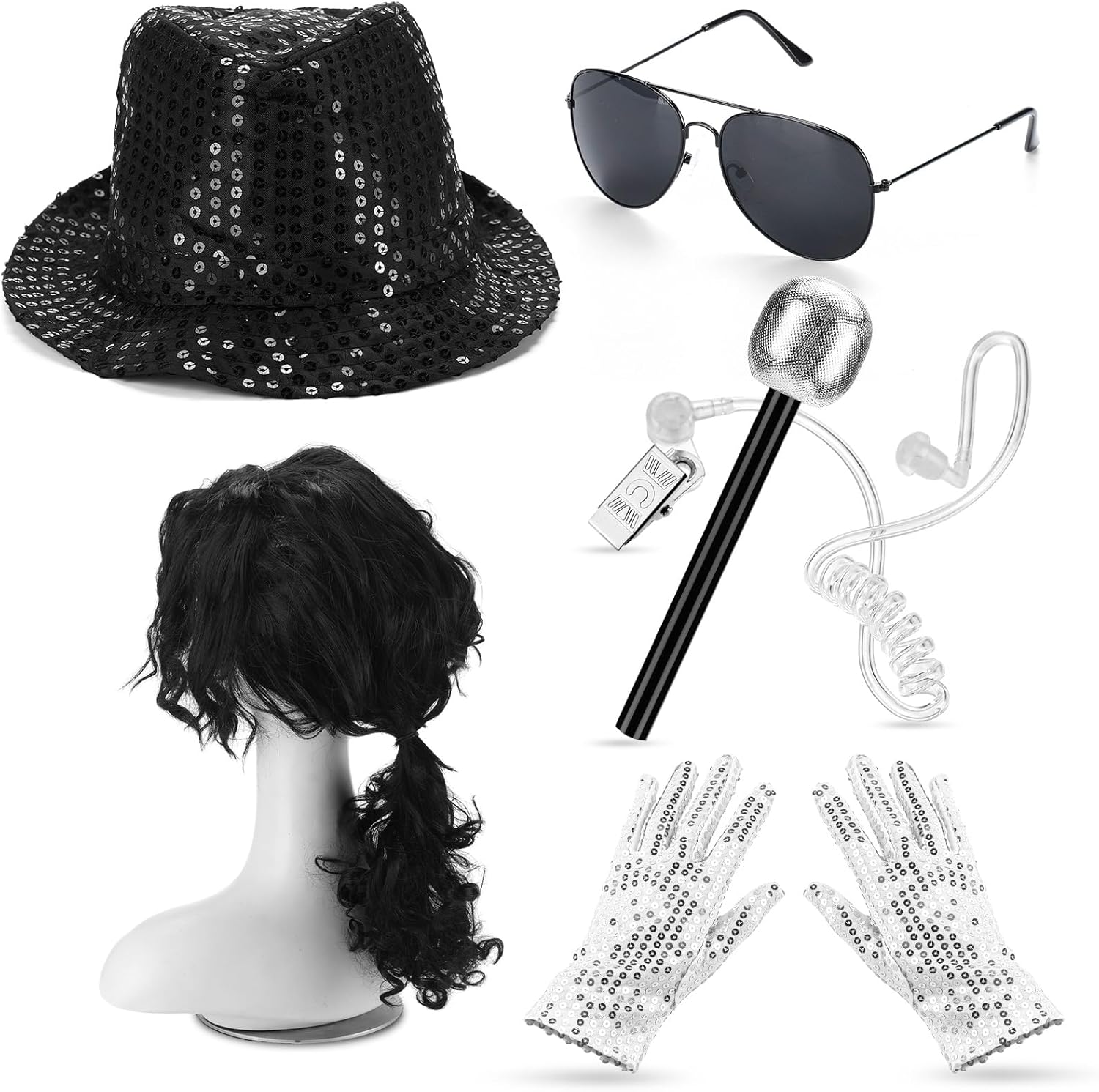 6-Piece Pop Costume Halloween Set