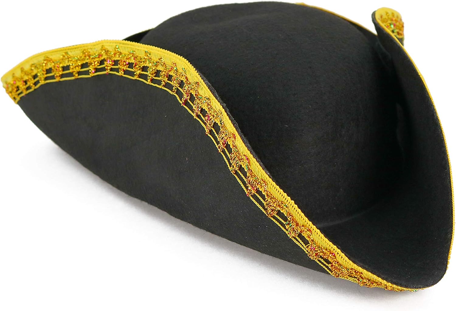 Skeleteen Colonial Black Tricorn Hay