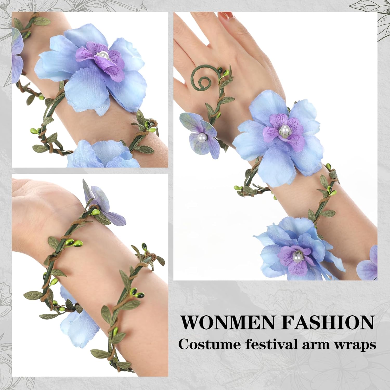 Fairy Floral Arm Wrap