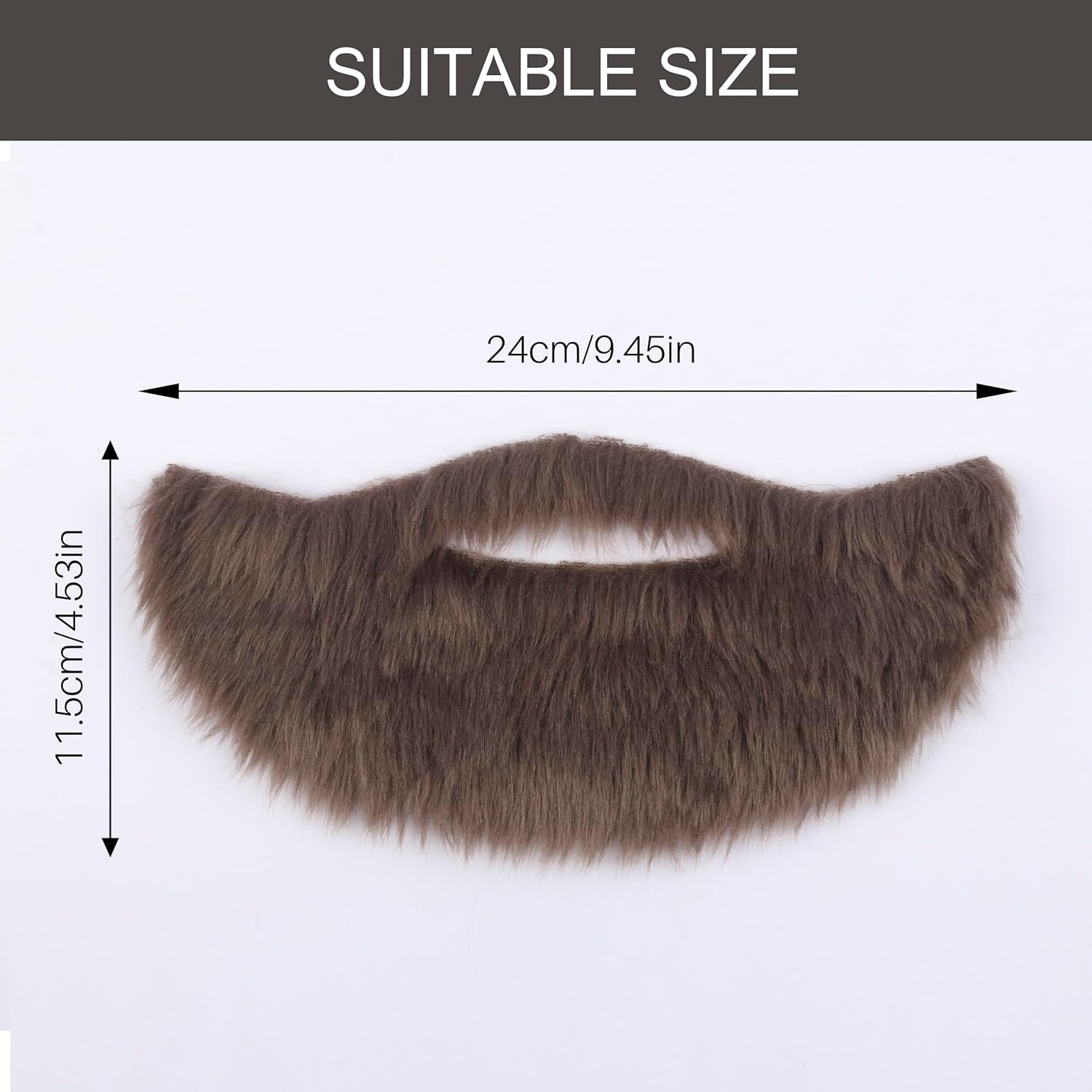 Yan Dream Men Fake Bead Costume with Elastic Band