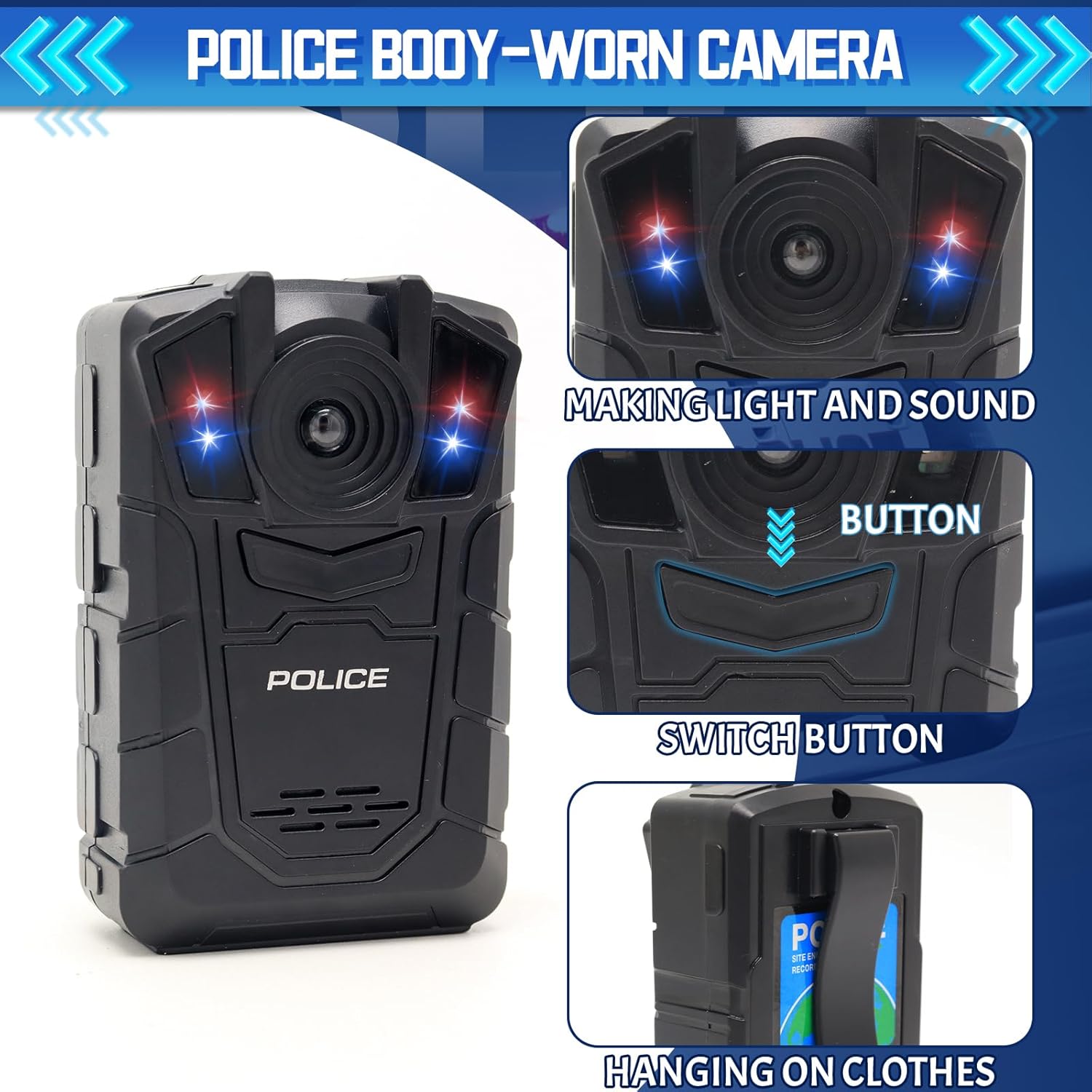 Police Costume Accessories Kit