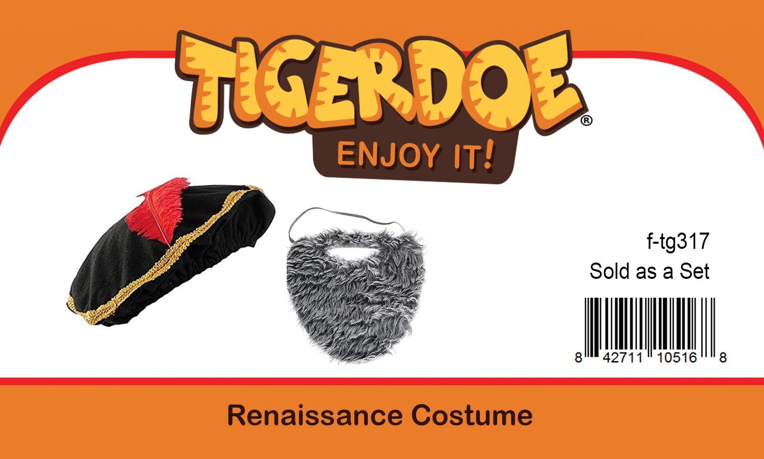 Tigerdoe Renaissance Hat Set