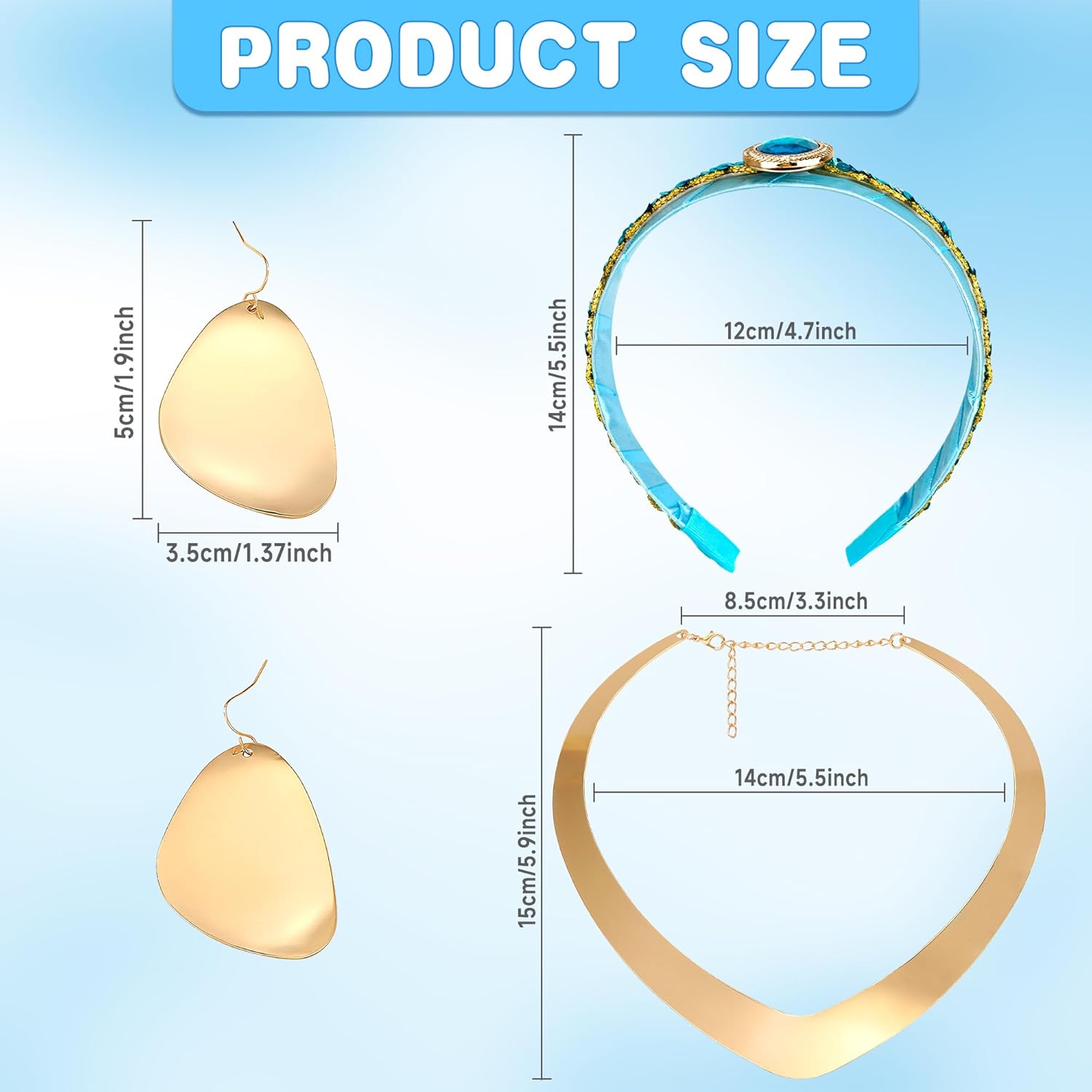 Royal Princess Costume Accessories Set