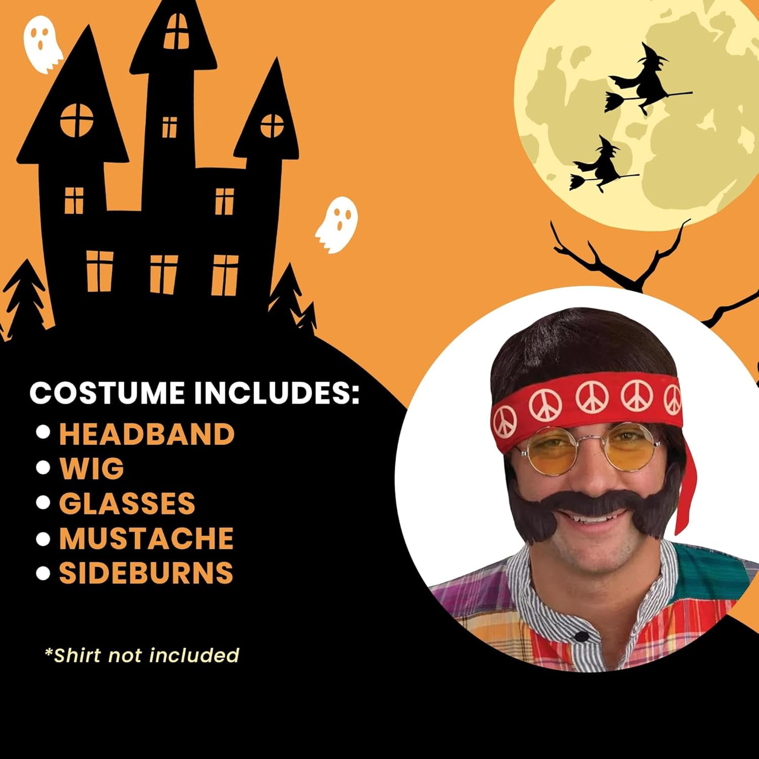 Hippie Costume Kit for Men