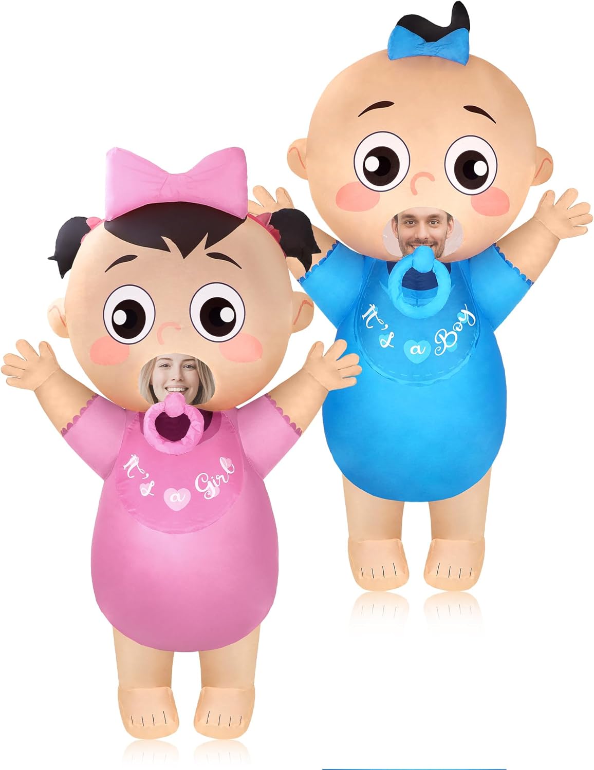 Inflatable Baby Costume Set for Adults and Babies