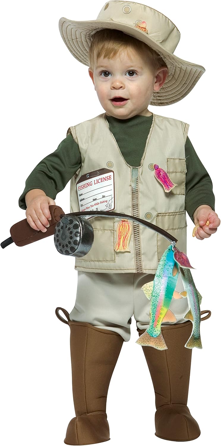Rasta Imposta Future Fisherman Costume for Toddler Boys