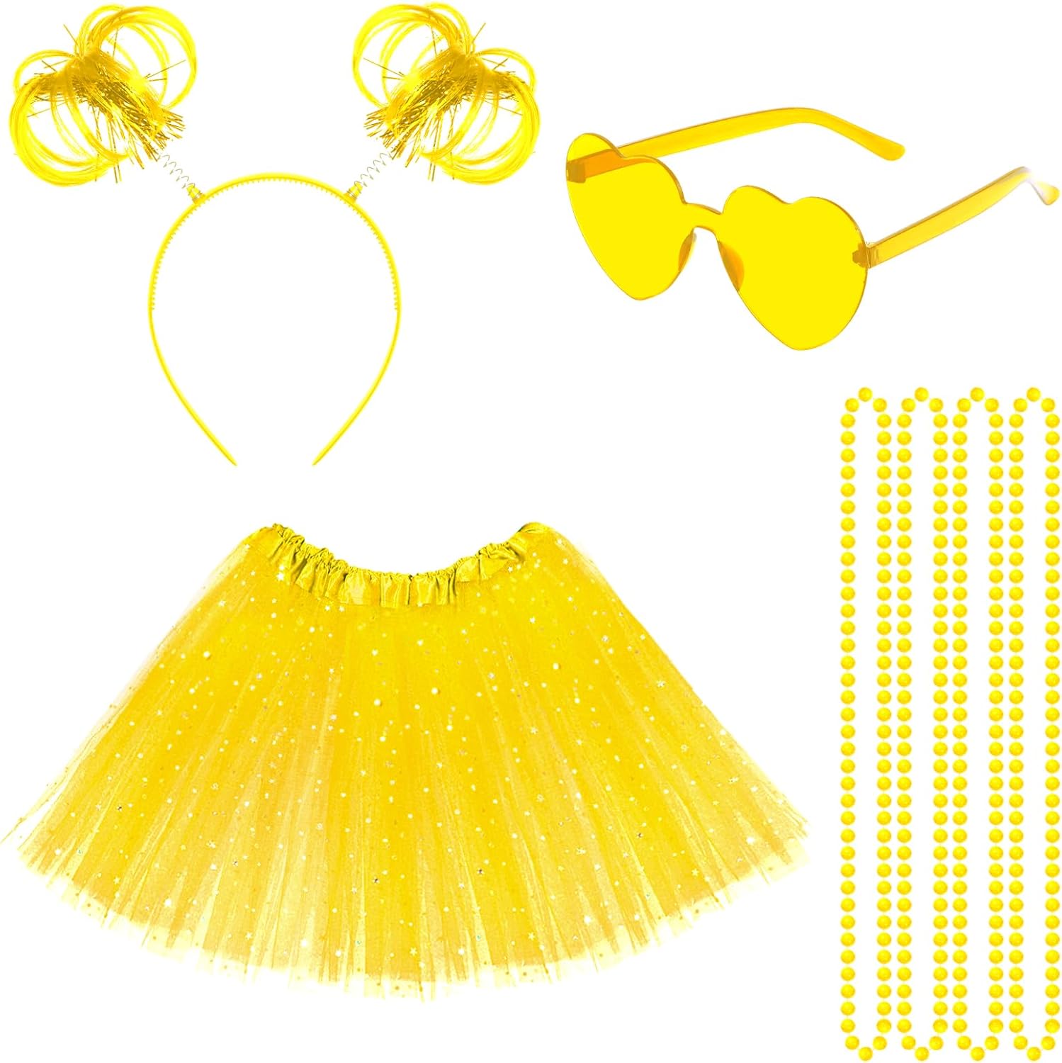 80s Haakong Fun Tutu Costume Accessories for Girls