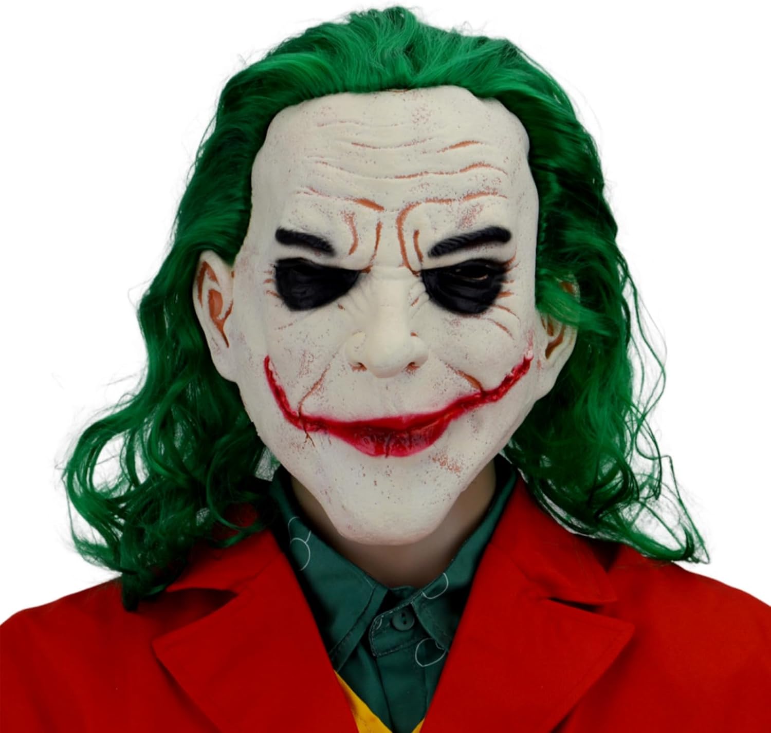 FREE BEAUTY Halloween Latex Joker Mask