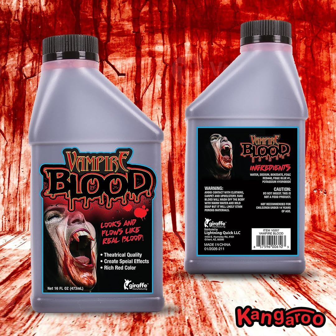 Kangaroo Fake Blood Legs Halloween Special Effects Makeup