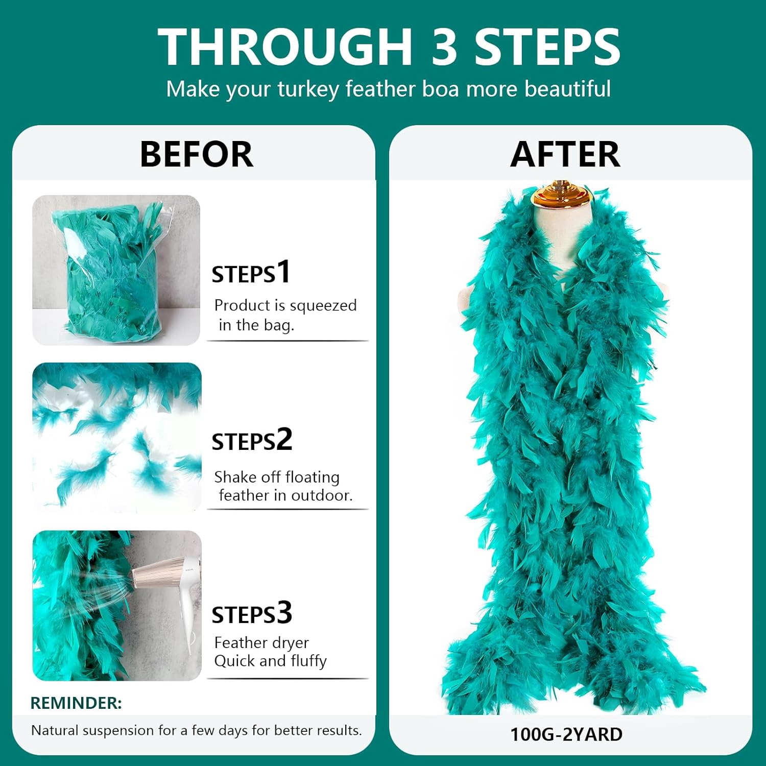 High-Quality Feather Boa for Parties