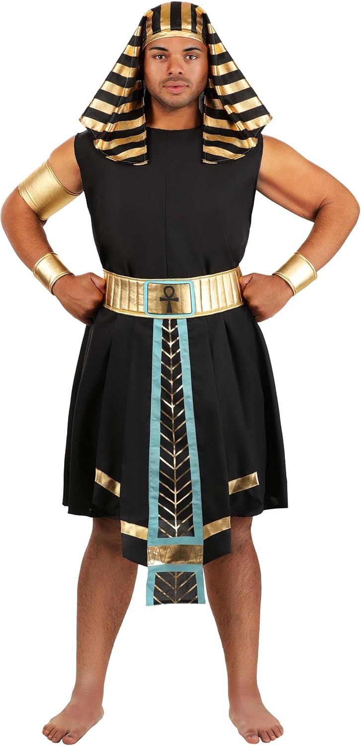 Mens Plus Size Dark Pharaoh Costume