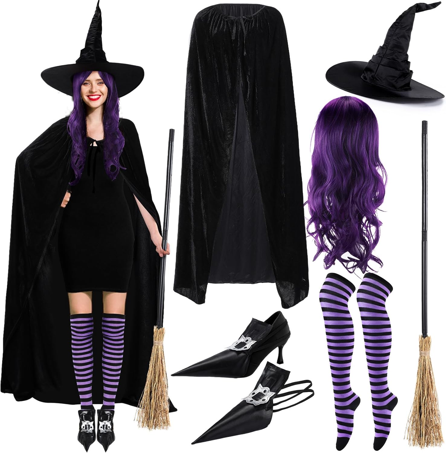 Racede Spooktacular Halloween Witch Cosplay Set