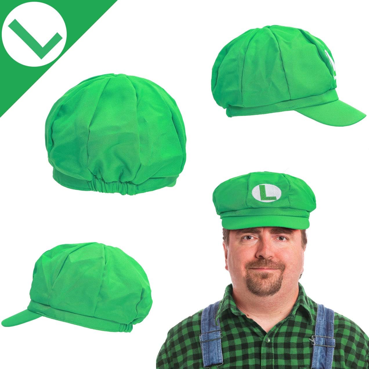 Humairc Super Bros Halloween Accessories Set