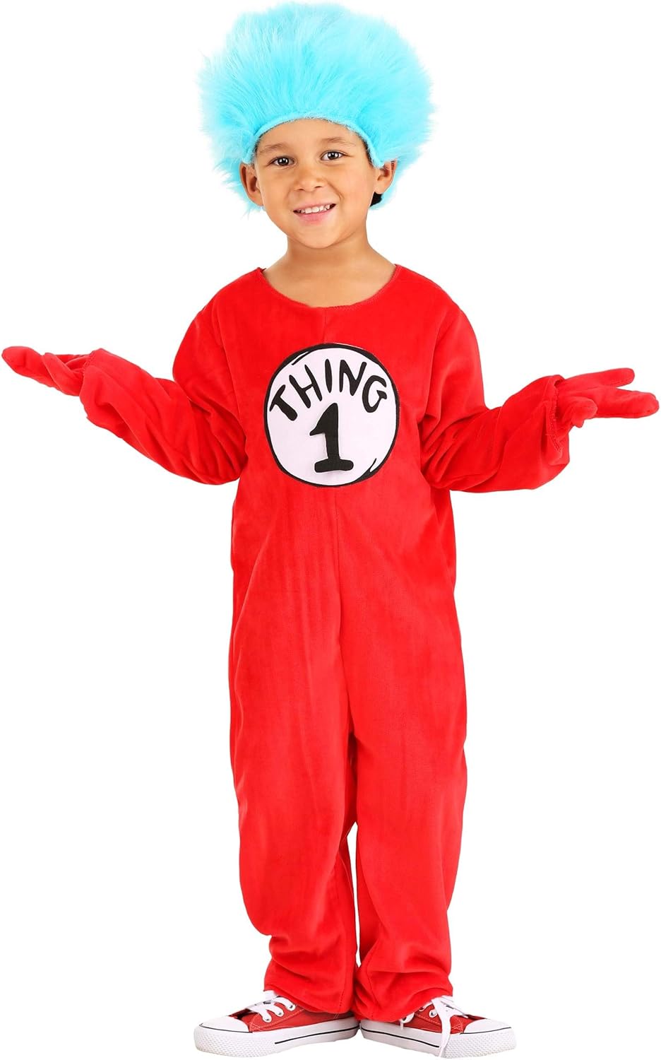 Dr Seuss Thing 1 Thing 2 Toddler Costume