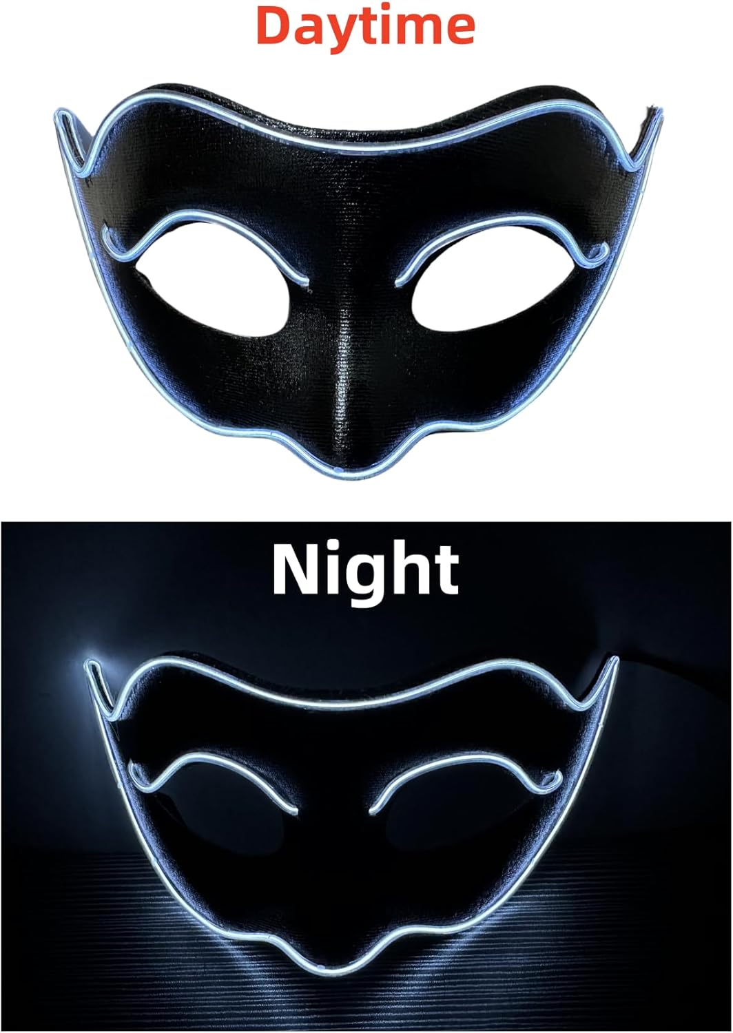 LED Masquerade Mask - Halloween Kerala costume