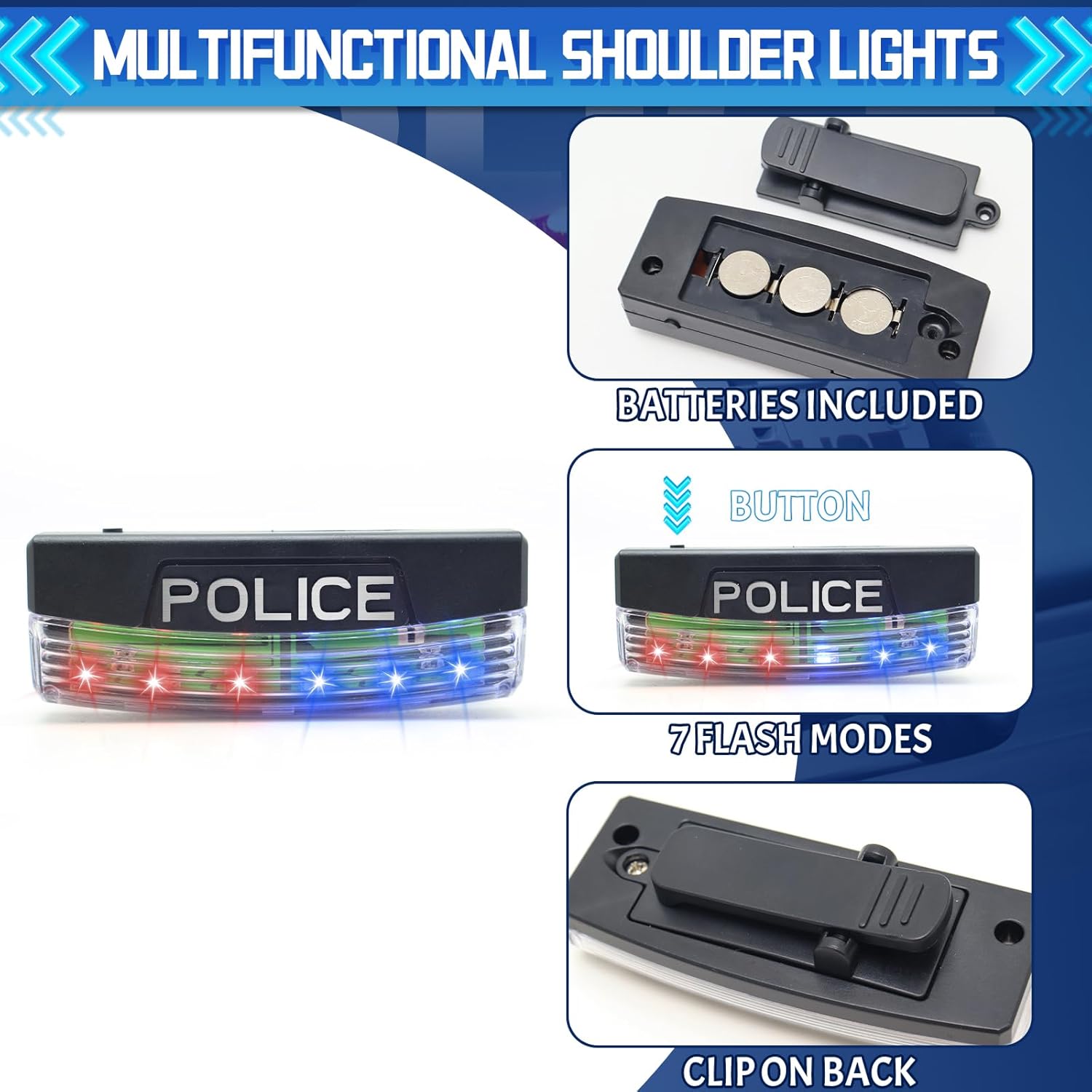 Police Costume Accessories Kit