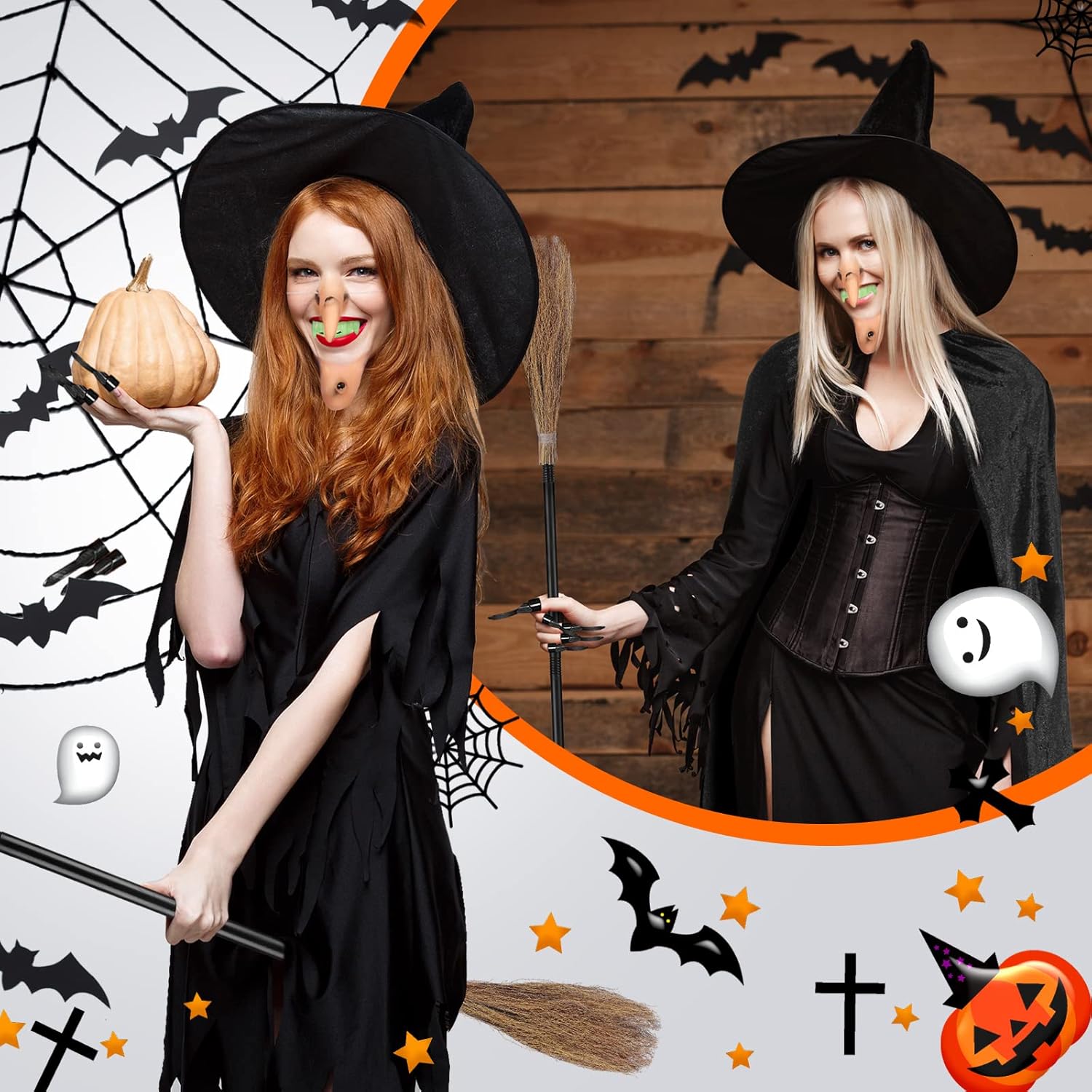 Halloween Witch Costume Set by Seematn