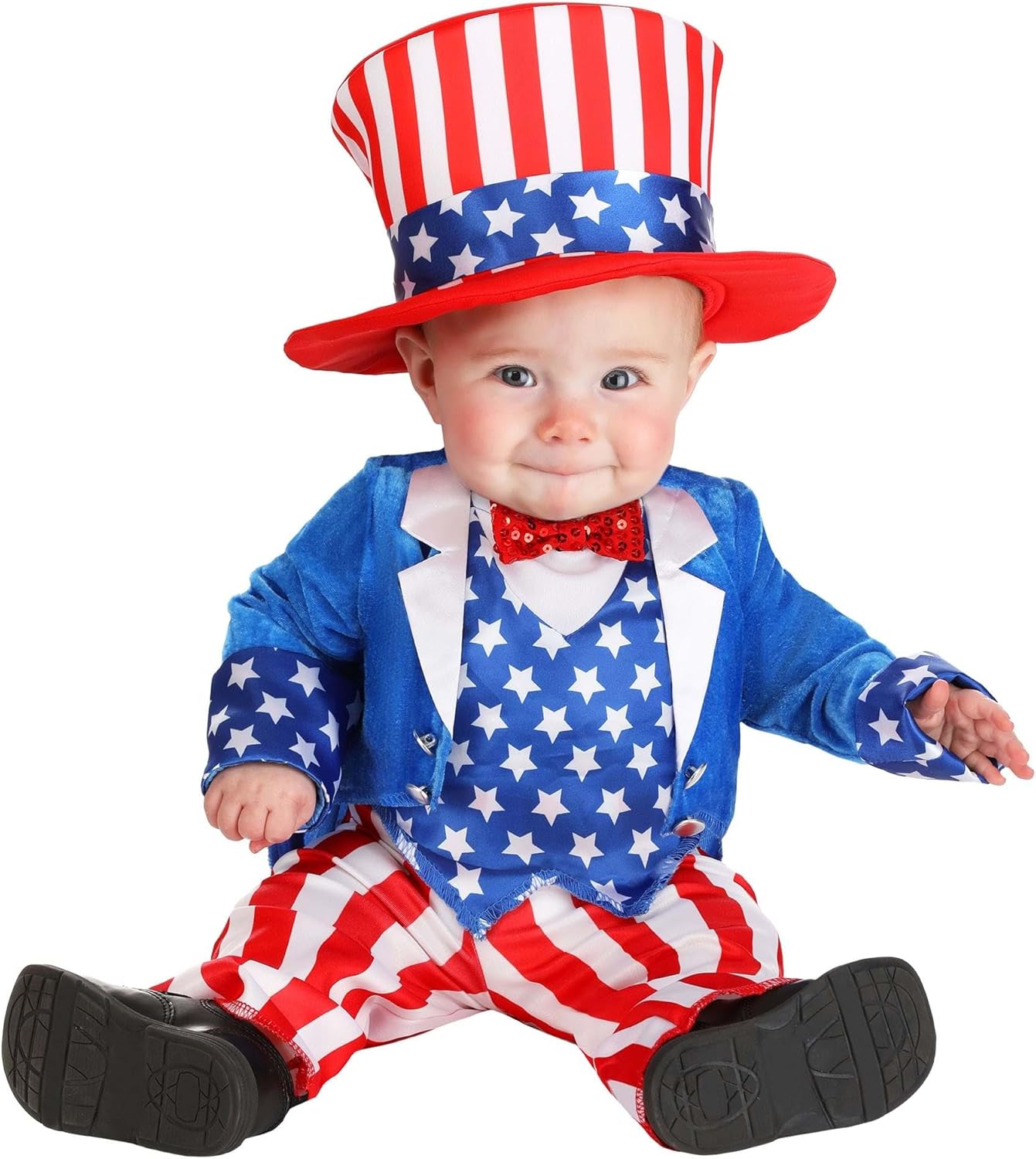 Relaxing Baby Costumes sam flag outfit for infant