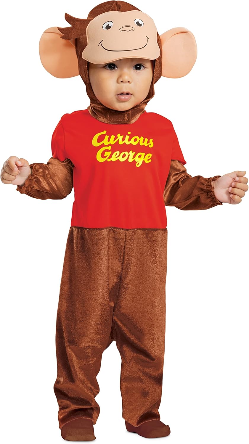 Curious George Halloween Costume Toddler Small