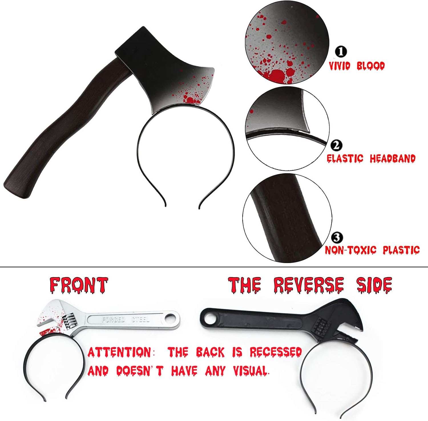 Enhance Spook Factor with Realistic Halloween Headbands