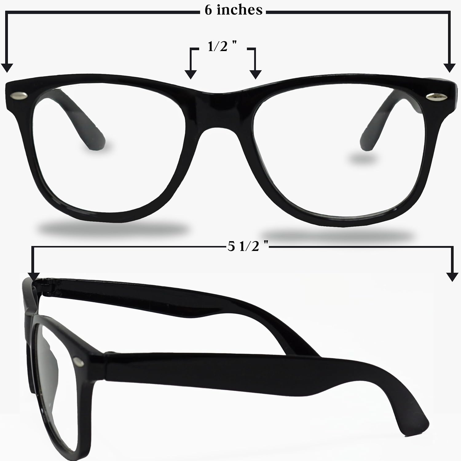 4Es Novelty Retro Costume Glasses for Kids Adults