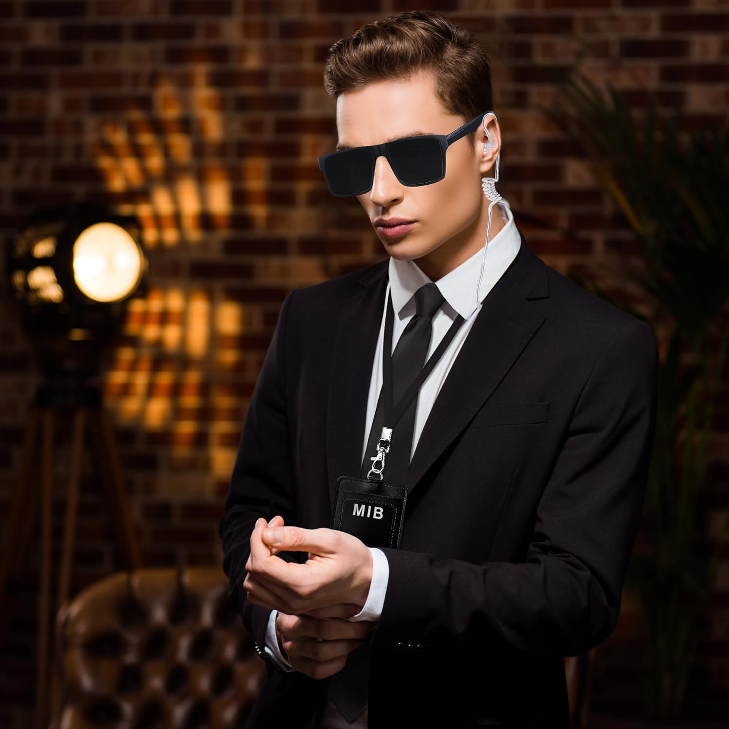 6PCS Spy Costume Set - Secret Agent Accessories