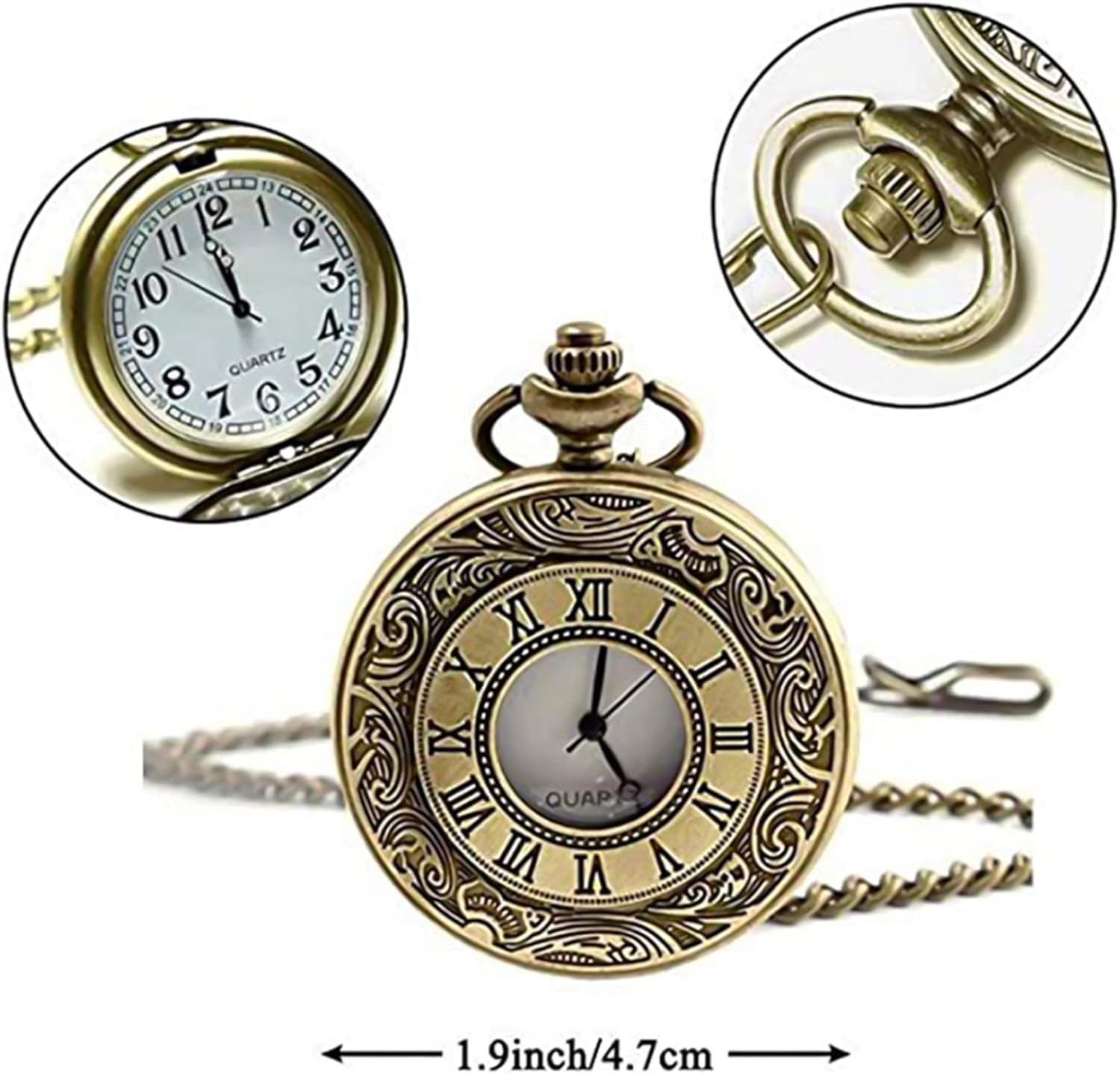 GOLDGE 1920s Elegance Mens Accessory Set for Classic Looks