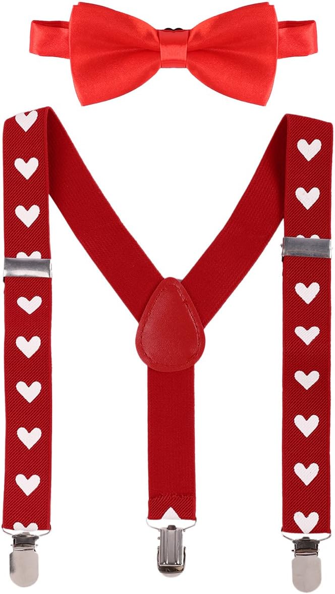 Classic Suspenders and Bow Tie
