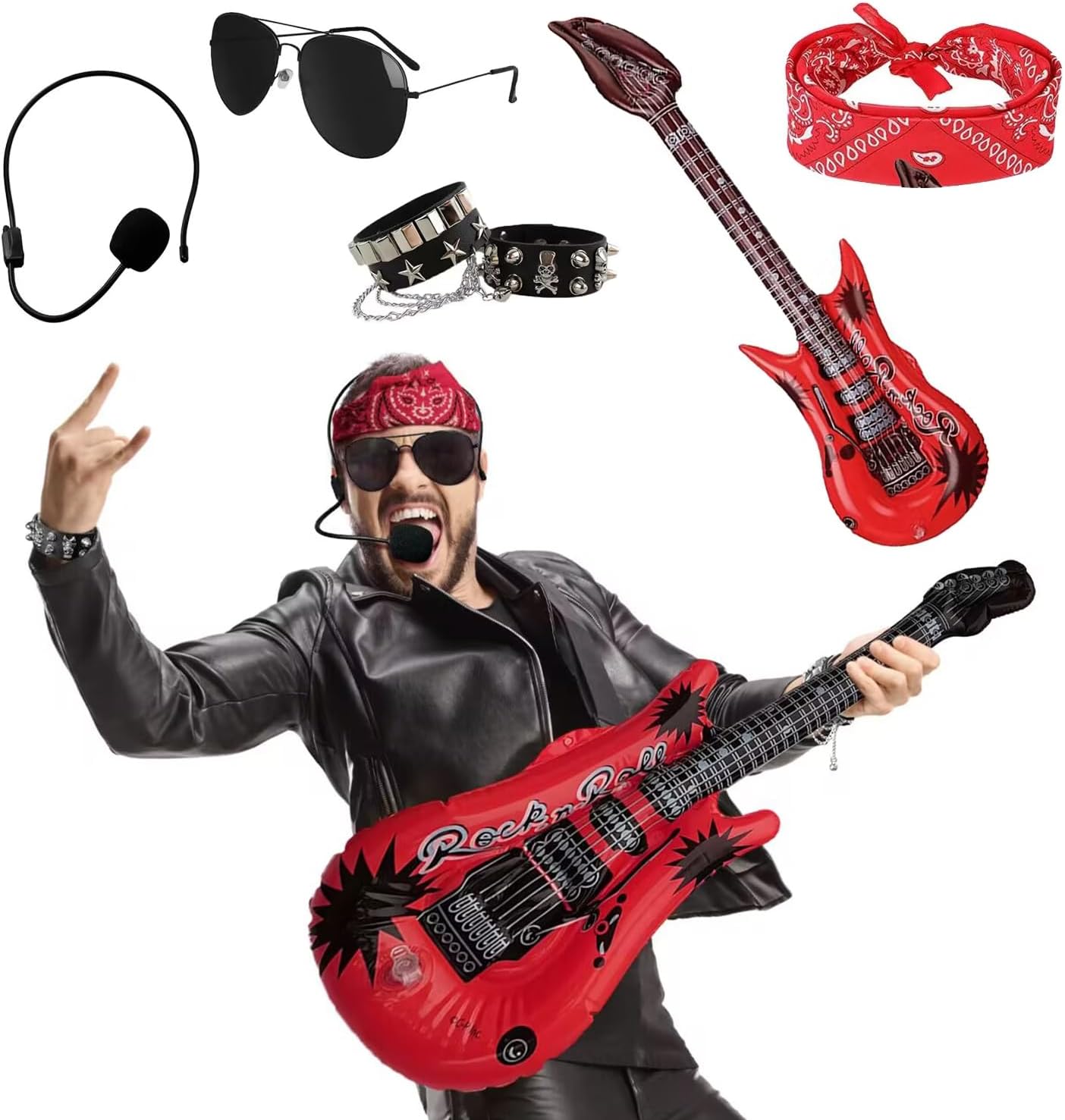 80s Rock Character Accessories Smile Be the Star