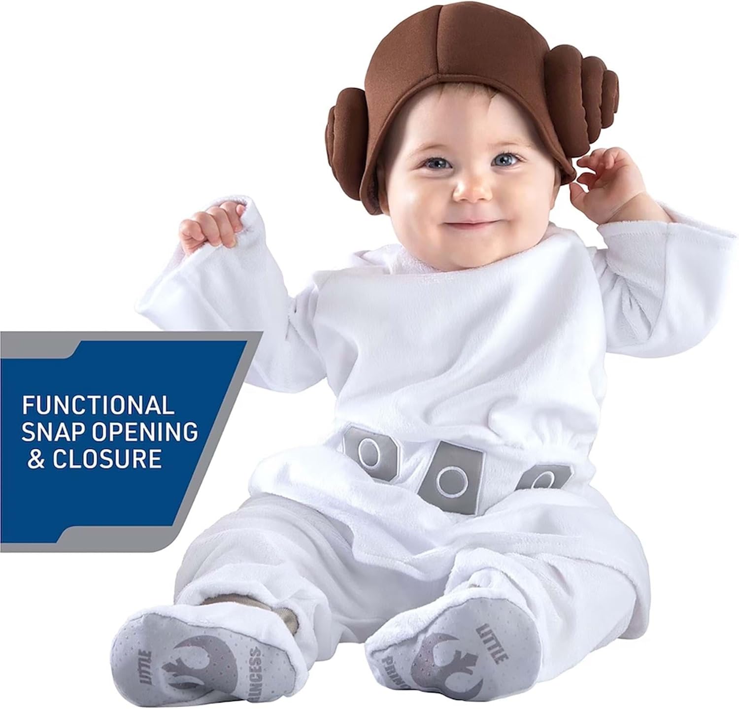 Star Wars Princess Leia Infant Costume - Jazwares