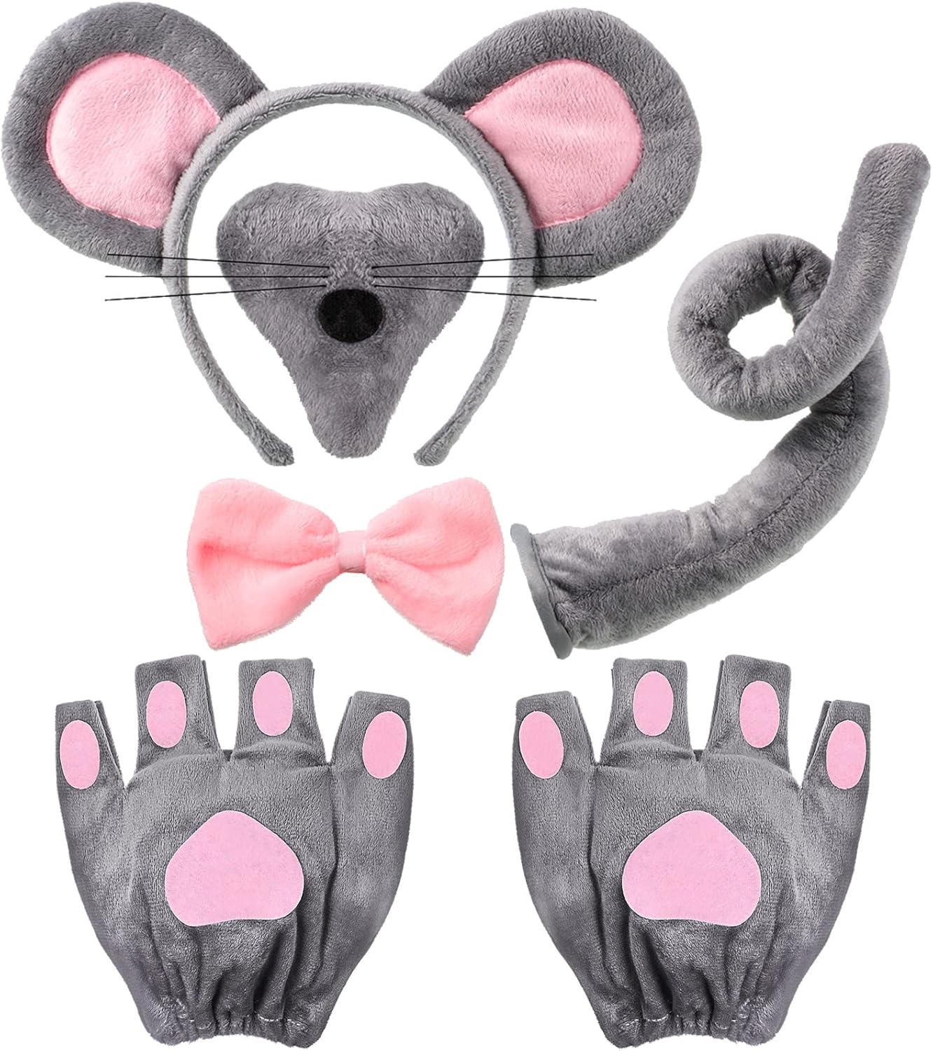 Sintege Mouse Costume for Kids - Mouse Ears Accessories