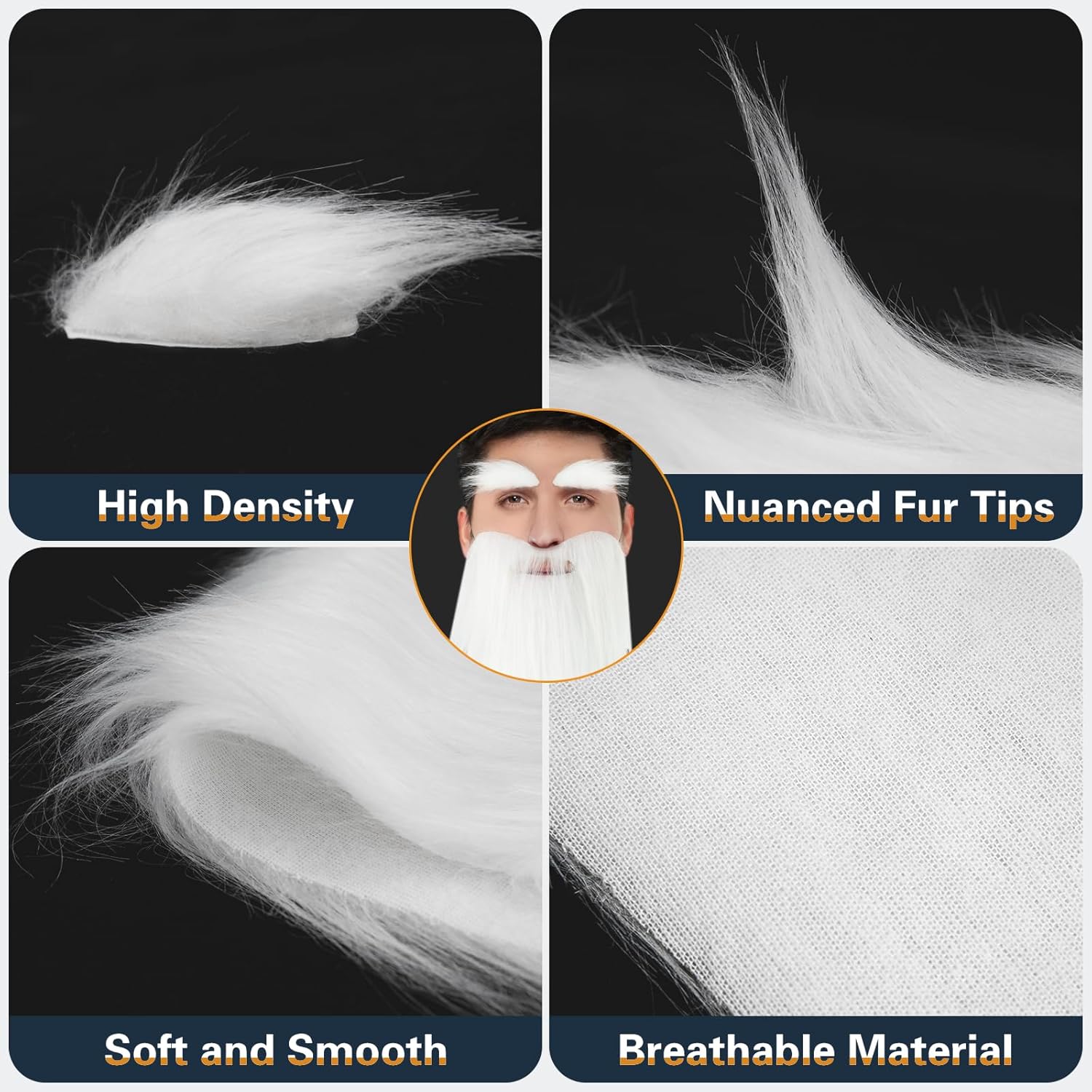 B-dollar Santa beard