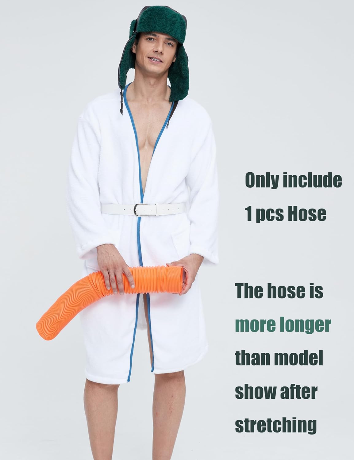 Tuoweey Mens 80s Christmas Costumes Set for Party Vacation Cosplay evenings