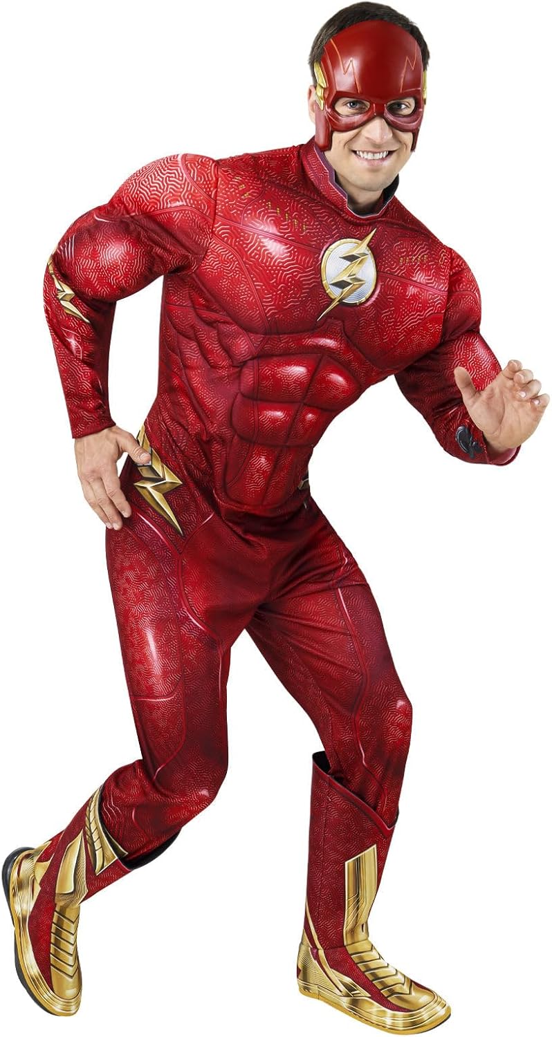 DC The Flash Costume Jumpsuit