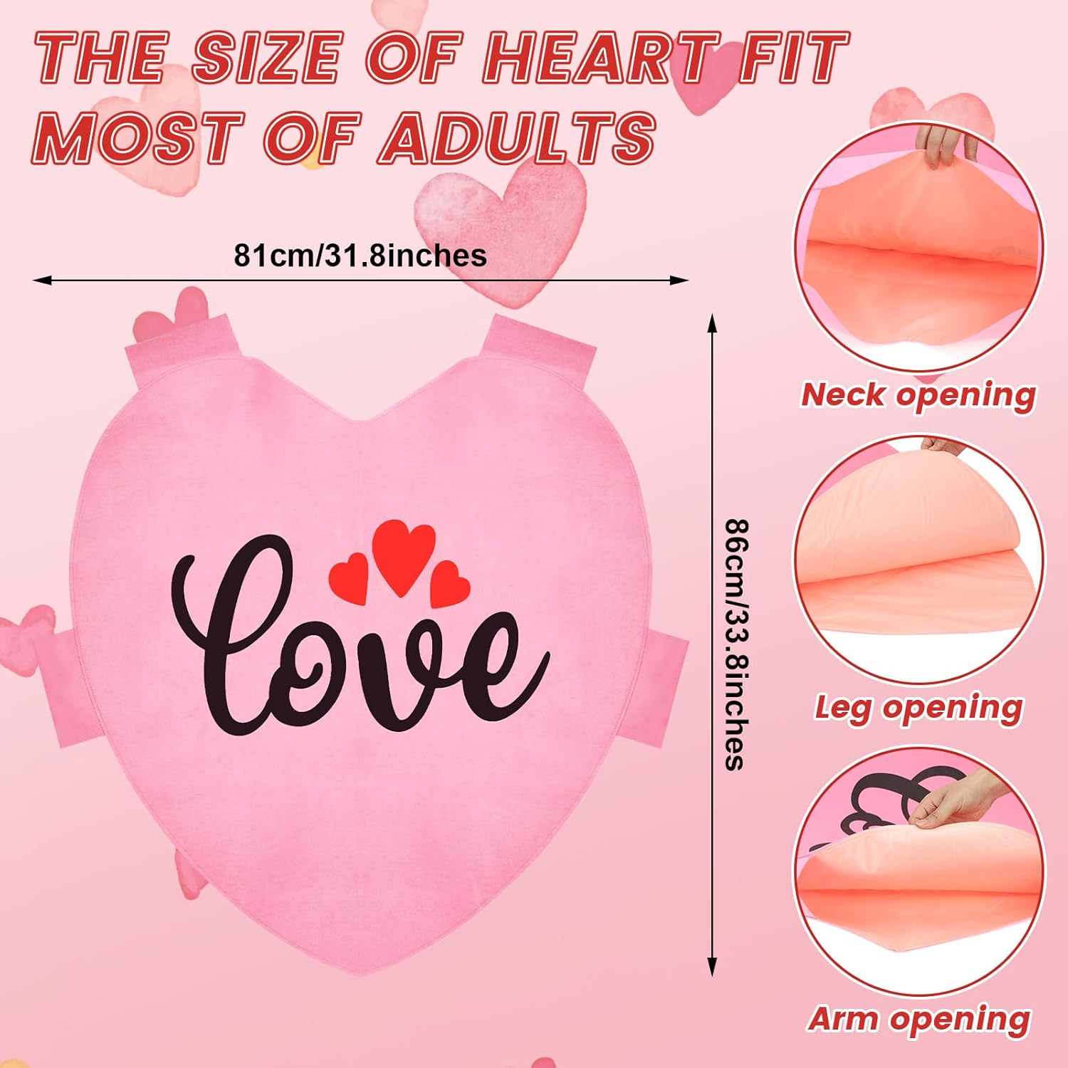 Valentines Heart Costume for Cosplay